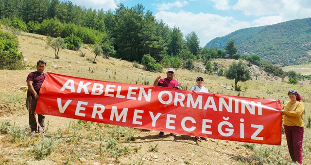 Akbelen’de, ‘bakanlar geldi’ duyumu üzerine tepki..