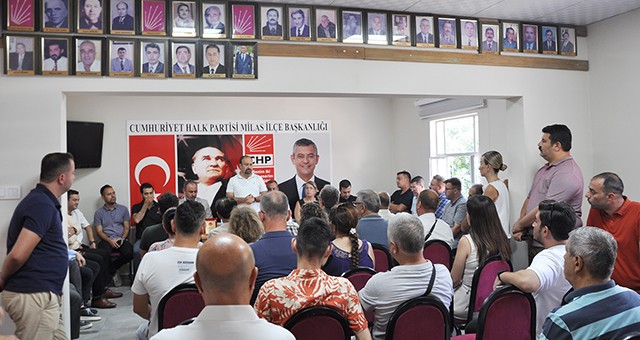 CHP Salı toplantısında gündem; HZR Su ve yeni kurulacak olan 1. Bölge Daire Başkanlığı