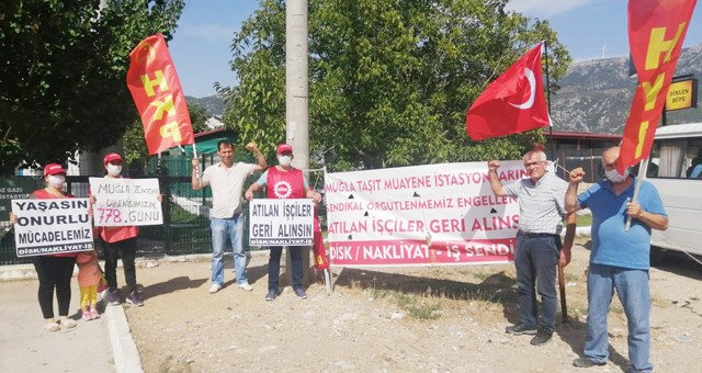 HKP’liler Çınartaş Işçilerine destek ziyareti yaptı