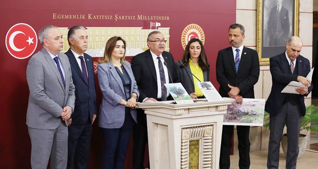 CHP’li milletvekillerinden zeytinlikler ile ilgili açıklama