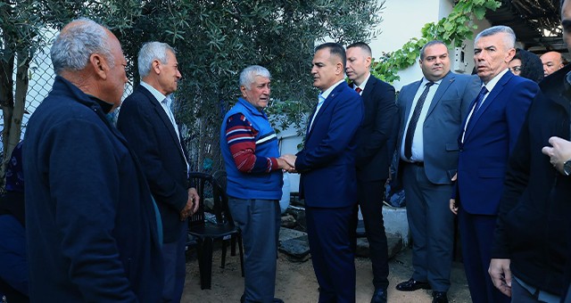 Vali Akbıyık, Şehit Ailesine Taziyede Ziyaretinde Bulundu  