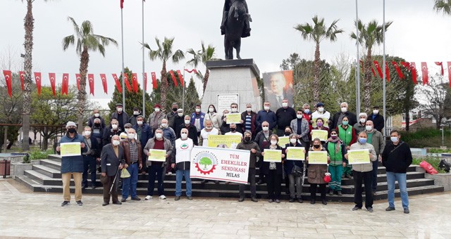 EMEKLİLER MEYDANDAYDI!..  “GEÇİNEMİYORUZ  İSYANDAYIZ!”