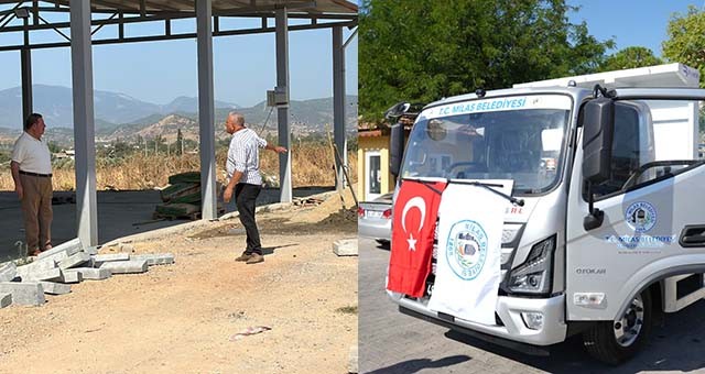 Başkan Topuz Kırcağız’da İncelemelerde Bulundu Ardından Envantere Yeni Giren Aracın Deneme Sürüşünü Yaptı