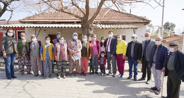 Başkan Tokat mahalle ziyaretlerine devam ediyor