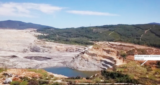 İkizköy'de kaçak kazı iddiası..