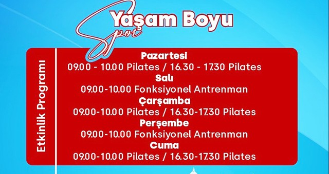 Kadınlarla ‘Yaşam Boyu Spor’