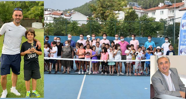 Ekrem Orhan Tenis Turnuvası yapıldı