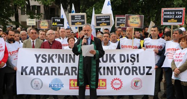 Muğla Barosu ve STK'lar’dan YSK'nın İstanbul kararına tepki