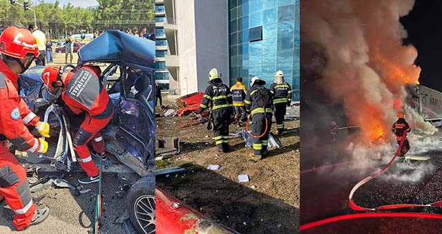 Büyükşehir İtfaiyesi 4 bin 949 Olaya Müdahale Etti