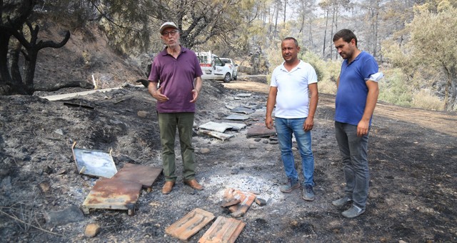 Afet alanlarında incelemelerde bulunan İsmail Atıcı: “YARALARIMIZI EL BİRLİĞİYLE SARACAĞIZ”