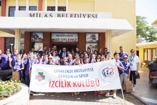 Çerkezköylü Minik İzciler Milas’ta