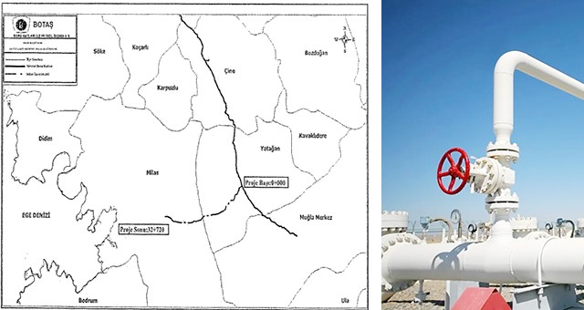 Doğalgazın kamulaştırma haritası yayınlandı