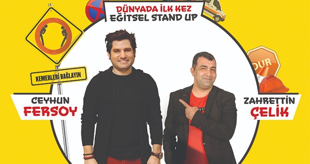 DÜNYADA İLK EĞİTSEL STAND UP CEYHUN FERSOY “KAZASIZ KUL OLMAZ” İLE MİLAS’A GELİYOR.