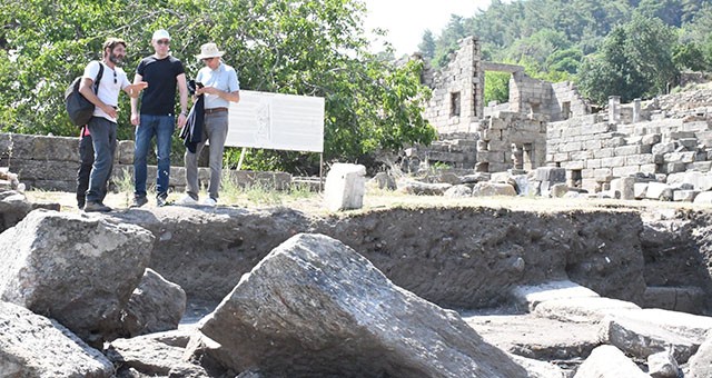 Kaymakam Böke çalışmaları yerinde inceledi