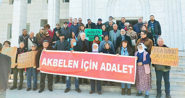 Akbelen davası ertelendi.