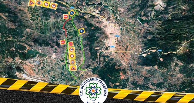 Milas'ta Yol Çalışması! İşte Alternatif Rotalar