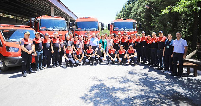 Başkan Gürün’den İtfaiye personeline teşekkür ziyareti