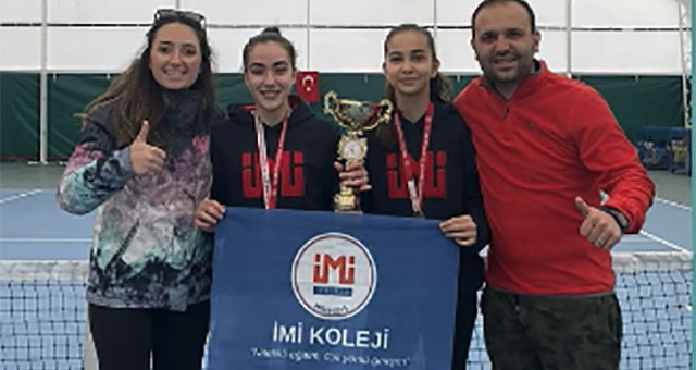 Milas İMİ Koleji Tenis Takımı Muğla Şampiyonu Oldu!