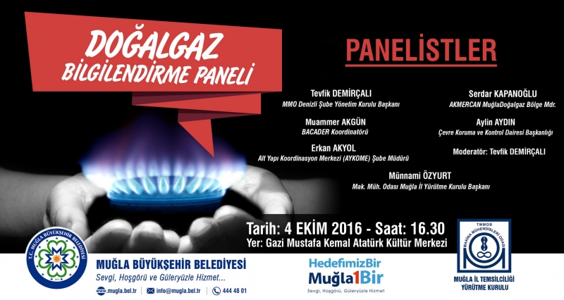 ‘Doğalgaz Bilgilendirme Paneli’ 4 Ekim’de