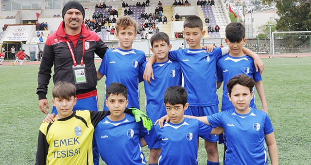 Milas Gençlik Spor U11 takımı farklı galip geldi