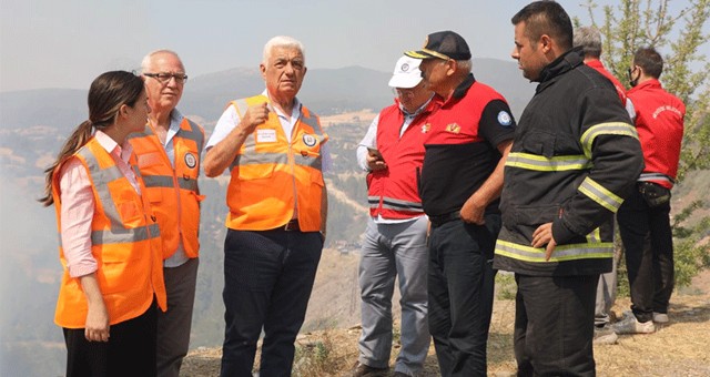 Başkan Gürün bugün Milas’ta yanan köyleri dolaşacak..