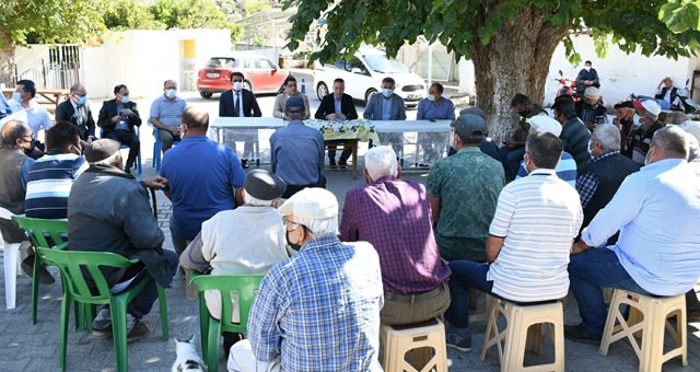 Kaymakam Böke, Pınarcık Mahallesi’nde vatandaşlarla buluştu