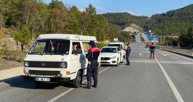 Muğla’da Jandarma denetimlerinde