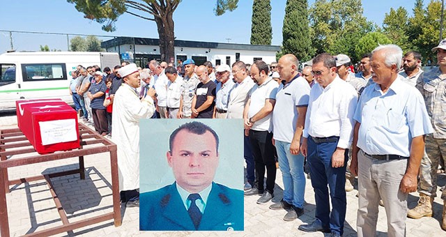 Paraşüt kazasında yaşamını yitiren emekli asker Milas’ta toprağa verildi