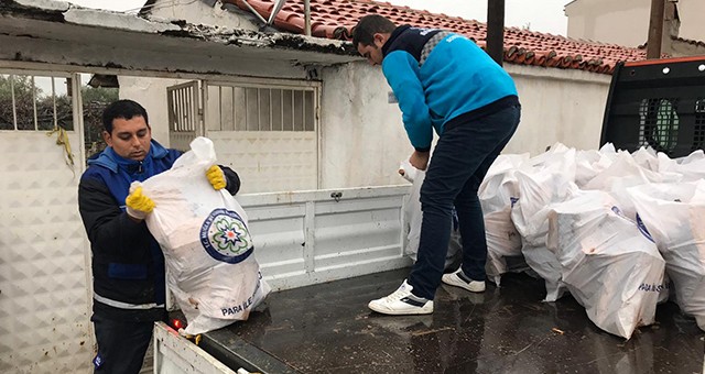 Büyükşehir Kara Kış Yardımları ile Vatandaşın Yanında