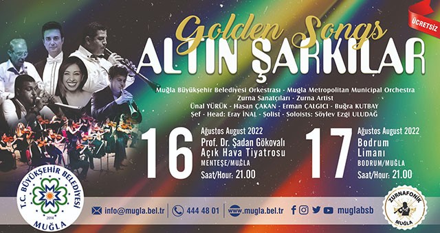 Altın Şarkılar konseri 16 Ağustos’ta başlıyor