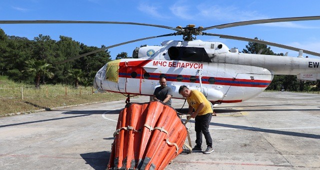 Muğla’da İlk Yangın Helikopteri Marmaris’te Göreve Başladı