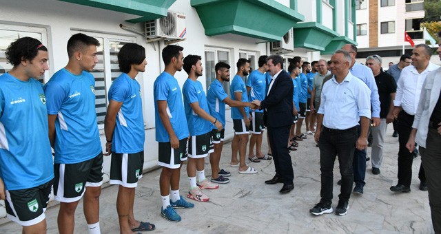 Vali Orhan Tavlı Ermaş Muğlaspor’u Ziyaret Etti