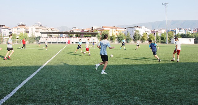 Milas Gençlikspor ile Erginspor U16 takımları hazırlıklarını tamamladı