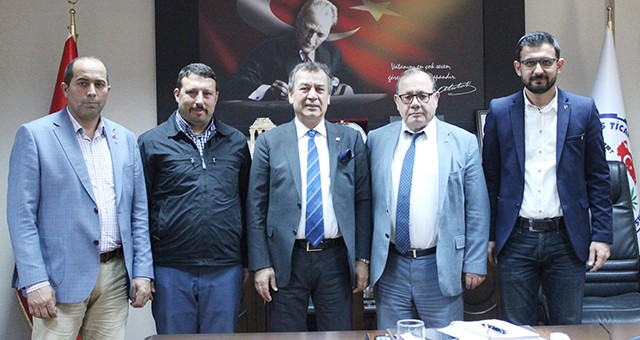 MHP Milas İlçe Yöneticilerini ağırlayan MİTSO Yönetim Kurulu Başkanı Reşit Özer:  