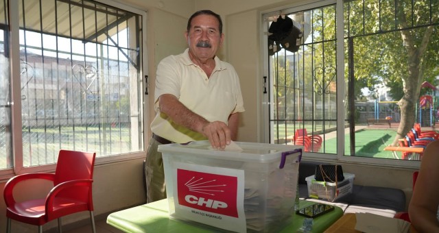 CHP Milas’ta Delege Seçimleri Devam Ediyor