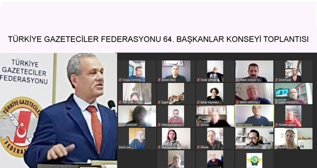 Türkiye Gazeteciler Federasyonu (TGF) 64. Başkanlar Konseyi Sonuç Bildirgesi: