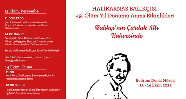 Halikarnas Balıkçısı 49. ölüm yıl dönümünde anılacak