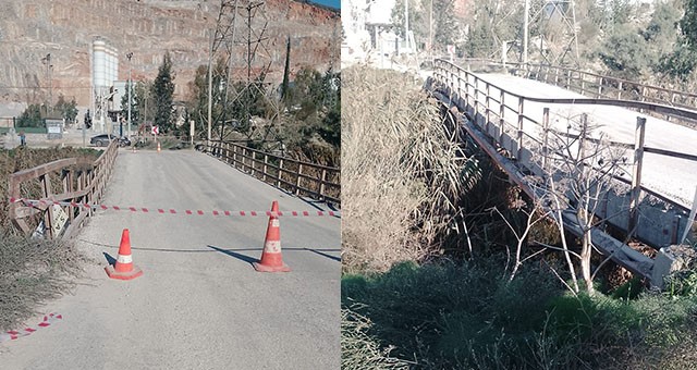 Avşar–Kıyıkışlacık Yolundaki Köprü Tedbir Amaçlı Ulaşıma Kapatıldı