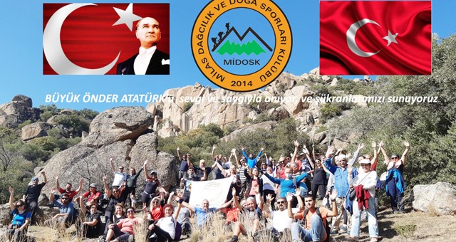 MİDOSK’tan “Atatürk’ü Anma” yürüyüşü