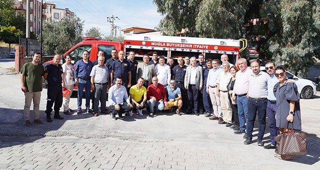 Başkan Tokat, Milas İtfaiyesi’ni ziyaret etti