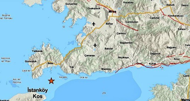 4.1'lik deprem Milas'ı salladı