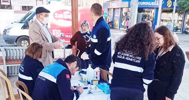 Büyükşehir’den 13 İlçede şeker ölçümü