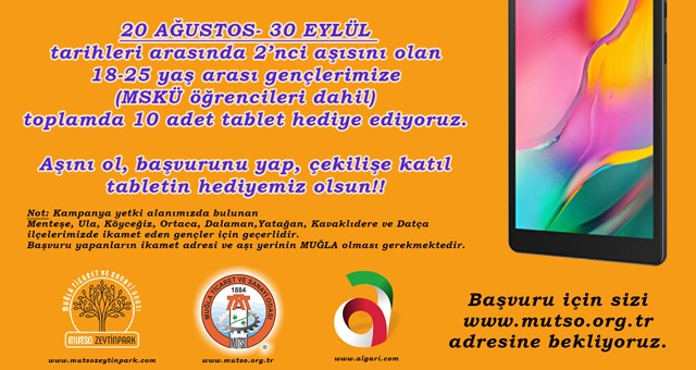 Muğla Ticaret ve Sanayi Odası’ndan tablet kampanyasına davet