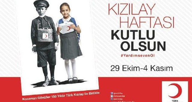 Kızılay Haftası çeşitli etkinliklerle kutlanacak