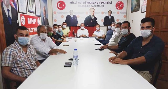 MHP Milas İlçe’de görev dağılımı yapıldı