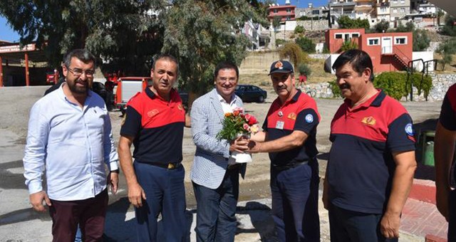 BAŞKAN TOKAT İTFAİYE HAFTASINI KUTLADI