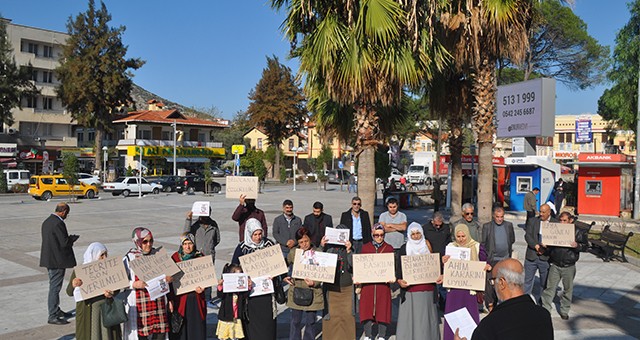 HDP’DEN DEMİRTAŞ PROTESTOSU