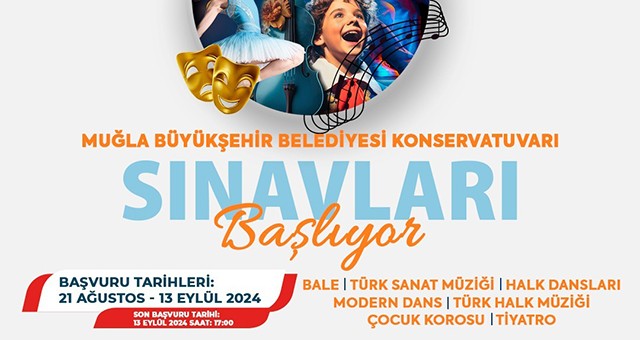 Büyükşehir Belediyesi Konservatuvar Başvuruları Başladı