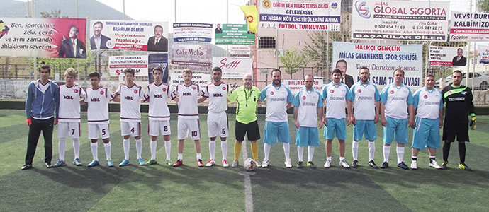 Futbol turnuvasında mücadele devam ediyor