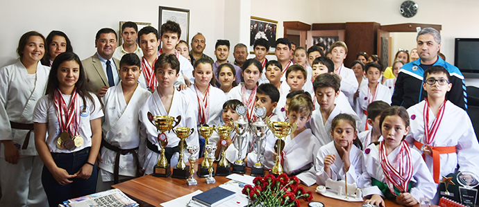 Genç sporculardan büyük başarı